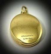 In Demand Tiffany 18K Yellow Gold Locket