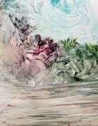 Father of Abstract Romanticism, Kamran Khavarani" Original hand signed and numered AP Giclee on Canv