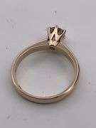 BRAND NEW 14K YELLOW GOLD DIAMOND ENGAGEMENT RING