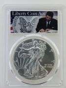 2018 American Silver Eagle First Strike, PCGS MS69