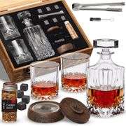 14-Piece Whiskey Set with Decanter