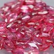 Superb color! 5.02ct set of top violet red Rubies -UNTREATED!