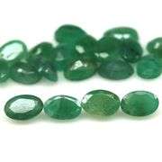 Real 6.89ct 19 piece Zambian Emerald set