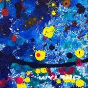 Untitled Abstract by Wyland