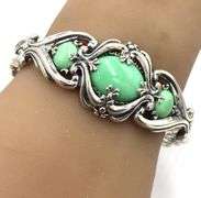 Group lot of 3 Vintage 925 sterling silver cuff bangles