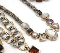 Group lot of Vintage 925 sterling silver Michael Dawkins Jewelry