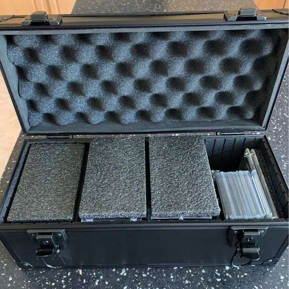 Card Storage Box with Adjustable Dividers Holds 300 Cards