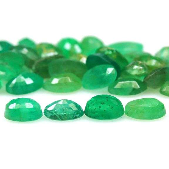 10.04ct 36 piece Zambian Emerald set