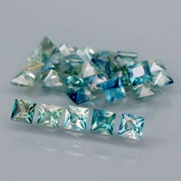 Glittering examples of Australian Party Sapphires weighing 3.43cts!