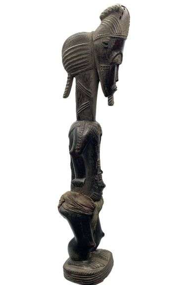Vintage/Antique Carved Male Aferican Wooden Figure