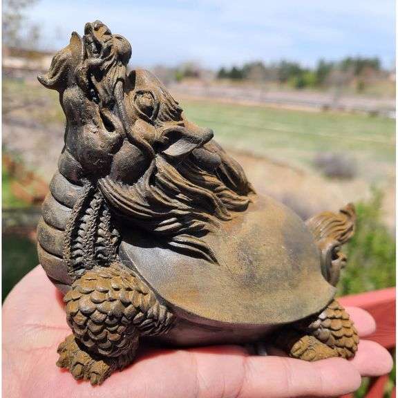 Cast Iron Dragon-Turtle
