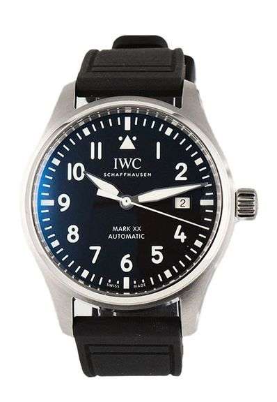 IWC Pilot Mark XX IW328201, 40mm, Black Dial, Stainless Steel Men’s Watch