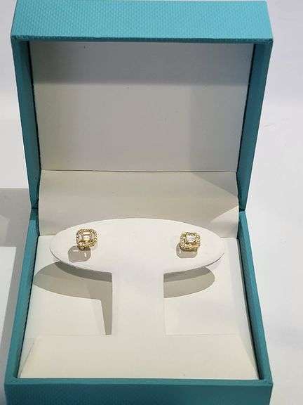 Stunning 14K Gold Lab-Grown Diamond Earrings – Exceptional F Color & VVS1 Clarity