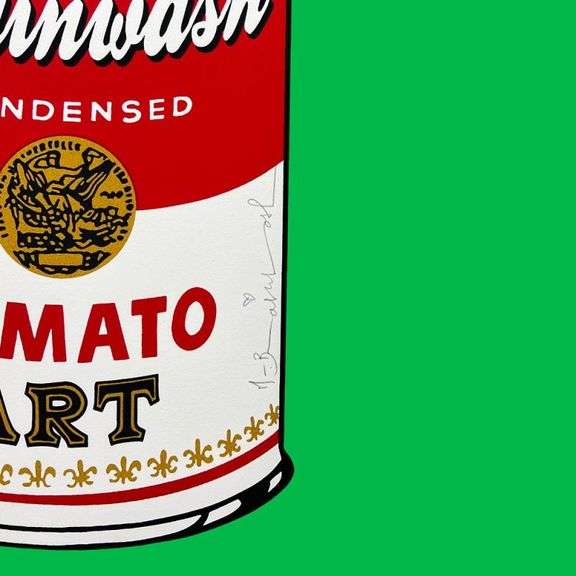 Tomato Pop (Green) by Mr Brainwash,