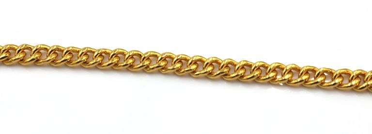 Bright Yellow 24K Standard Link Bracelet