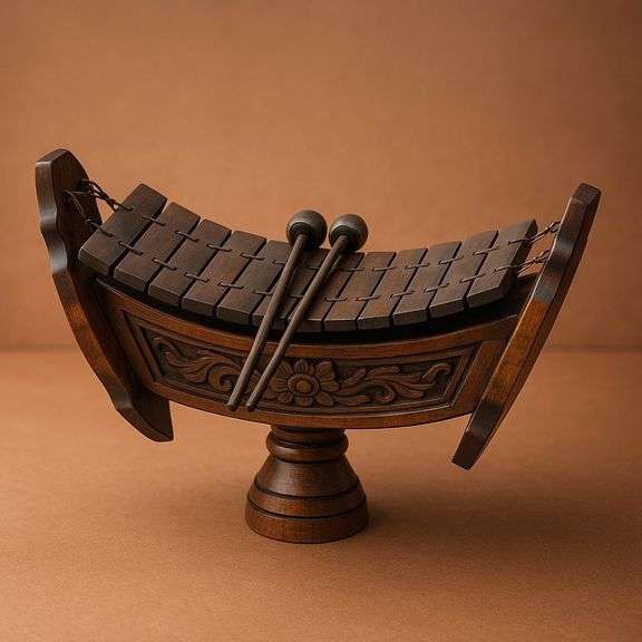 Thai Teakwood Traditional Xylophone Instrument