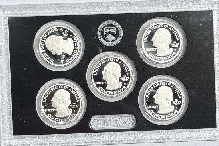 2020 US Silver America the Beautiful Quarters  Proof Sets