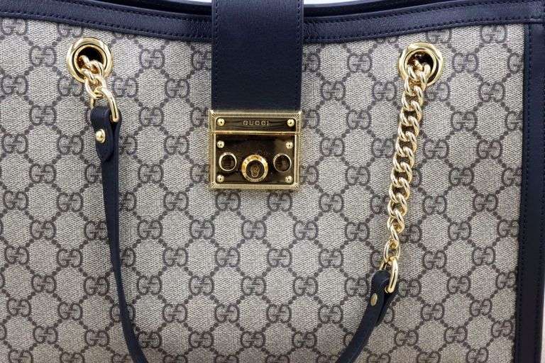 Gucci Padlock Large GG Canvas Tote Bag