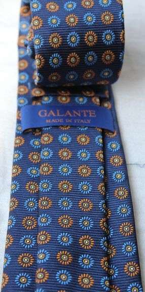 Fine Quality Italian Hand Made Silk Tie By Galante