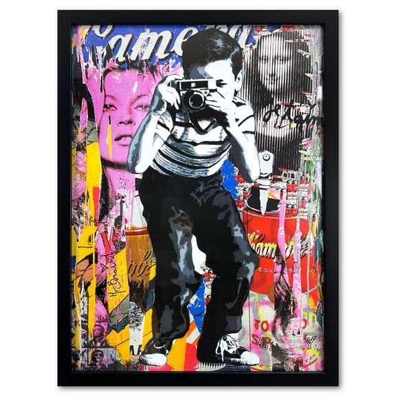 Smile by Mr Brainwash,