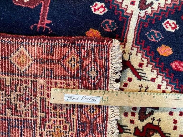 Unique Persian Afshar Rug 4.3x6.2