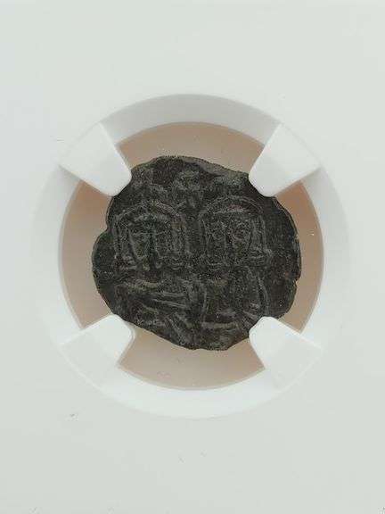 750-775 AD Byzantine Empire, Constantine V & Leo IV - NGC XF