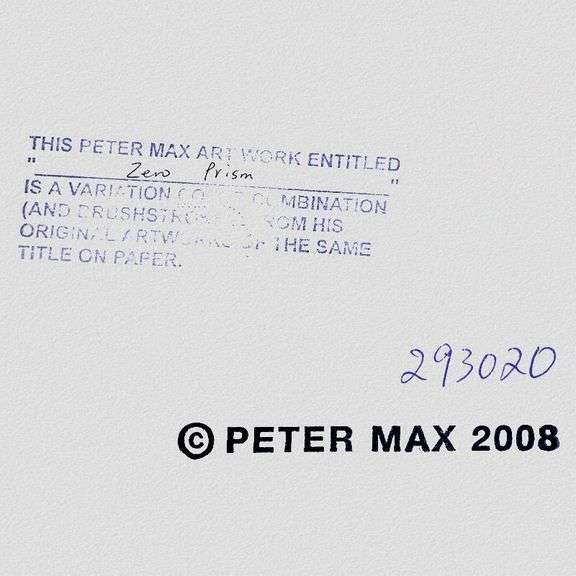 Zero Spectrum by Peter Max