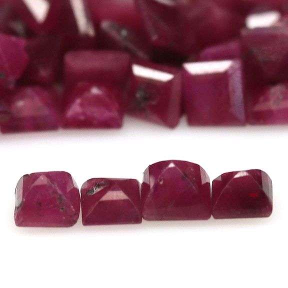 Rare heated only 6.57ct Ruby set from Madagascar