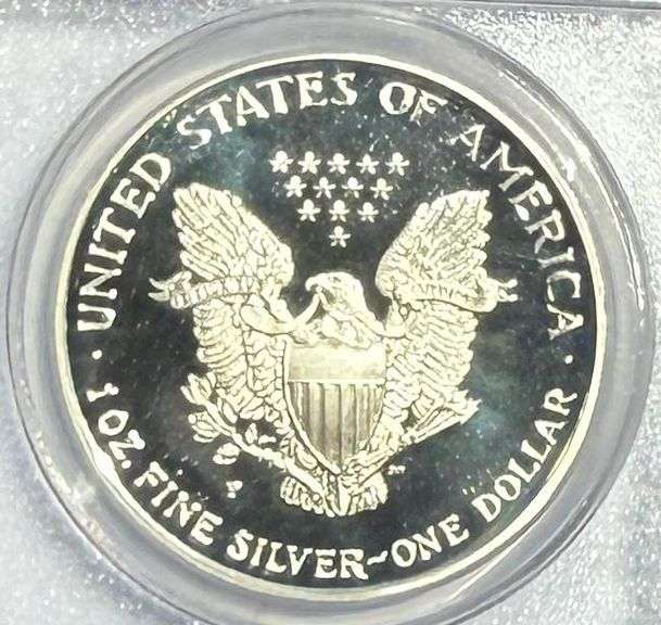 2000 P PCGS PR 69 D CAMEO Silver Eagle