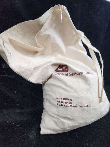 5,000 Count Wheat Cent Estate Bag