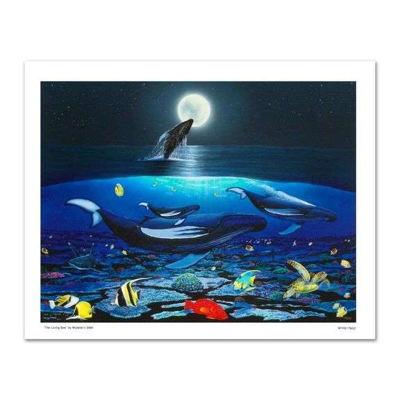 The Living Sea by Wyland,