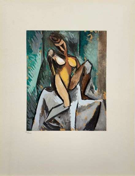 Collectible Pablo Picasso From 'Un Eventail' Suite