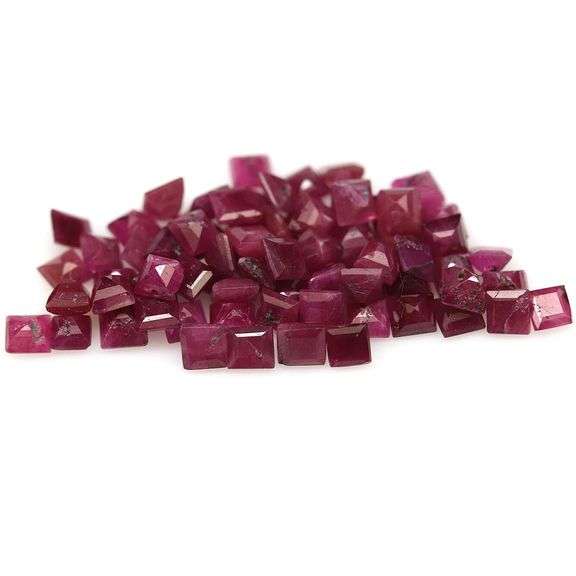 Rare heated only 6.57ct Ruby set from Madagascar