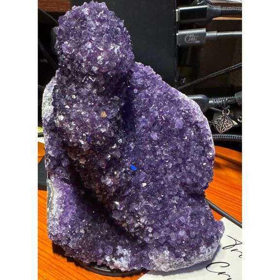 Natural Amethyst Cluster Grade A+ Raw Quartz Geode