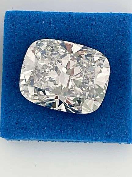 I.G.I CERTIFIED LOOSE DIAMOND 3.54 CARAT CUSHION CUT E-VS1