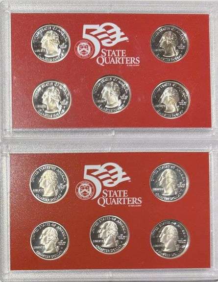 2005 06  US Silver America the Beautiful Quarters  Proof Sets