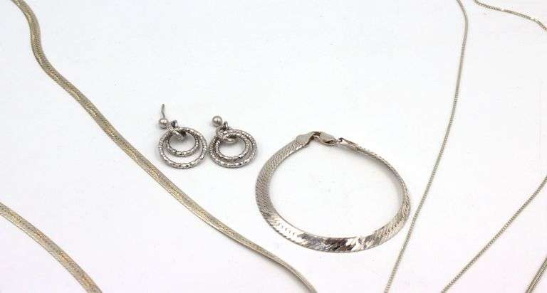 Big Group lot of vintage 925 sterling silver mixed jewelry