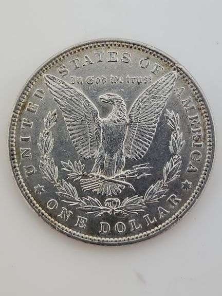 1886 Morgan Silver Dollar, AU