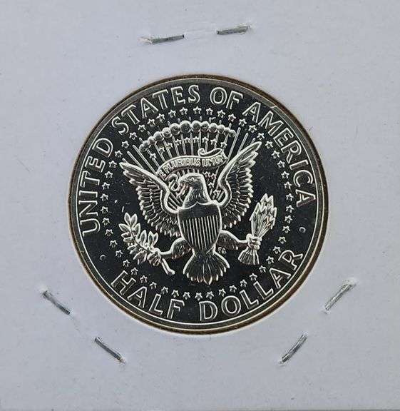 1964 Accented Hair Proof Kennedy Half Dollar, UNC
