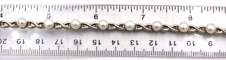 Group lot of 5 vintage 925 sterling silver bracelets