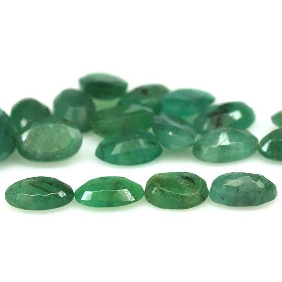 Heavy 8.25ct 19 piece Zambian Emerald set