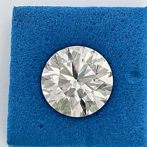 LAB GROWN ROUND BRILLIANT CUT LOOSE DIAMOND. 1.70 CARAT