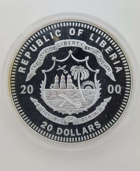 2000 $20 Republic Of Liberia - Declaration Of Independence