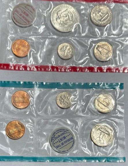 2 Each 1968-70 Silver US Mint Sets