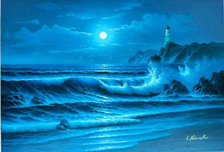 EXCEPTIONALY BEAUTIFUL  PAINTING ON CANVAS