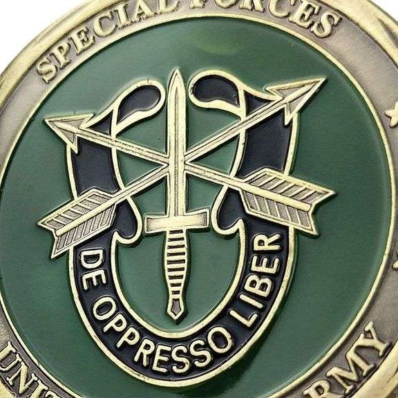 U.S. Army Special Forces Commemorative Military Collectible