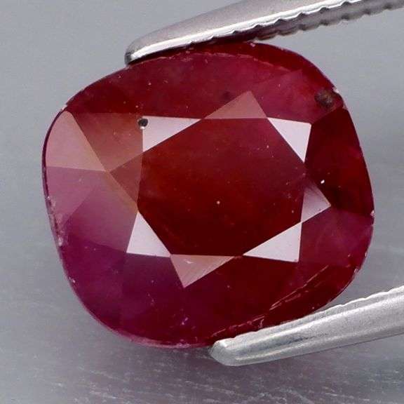 UNTREATED! 3.76ct violet red Winza Ruby