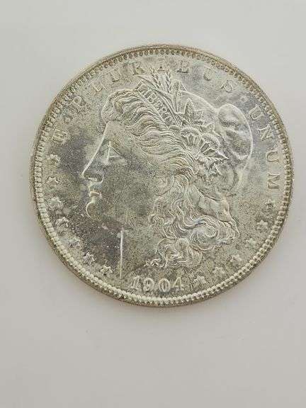1904 O Morgan Silver Dollar, Circulated