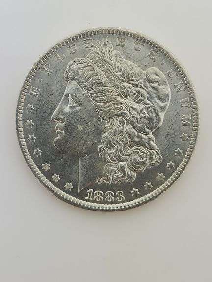 1883 O Morgan Silver Dollar, UNC