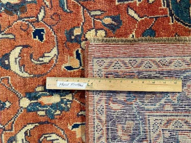 Stunning Vintage Sarouk Runner 3.6x11
